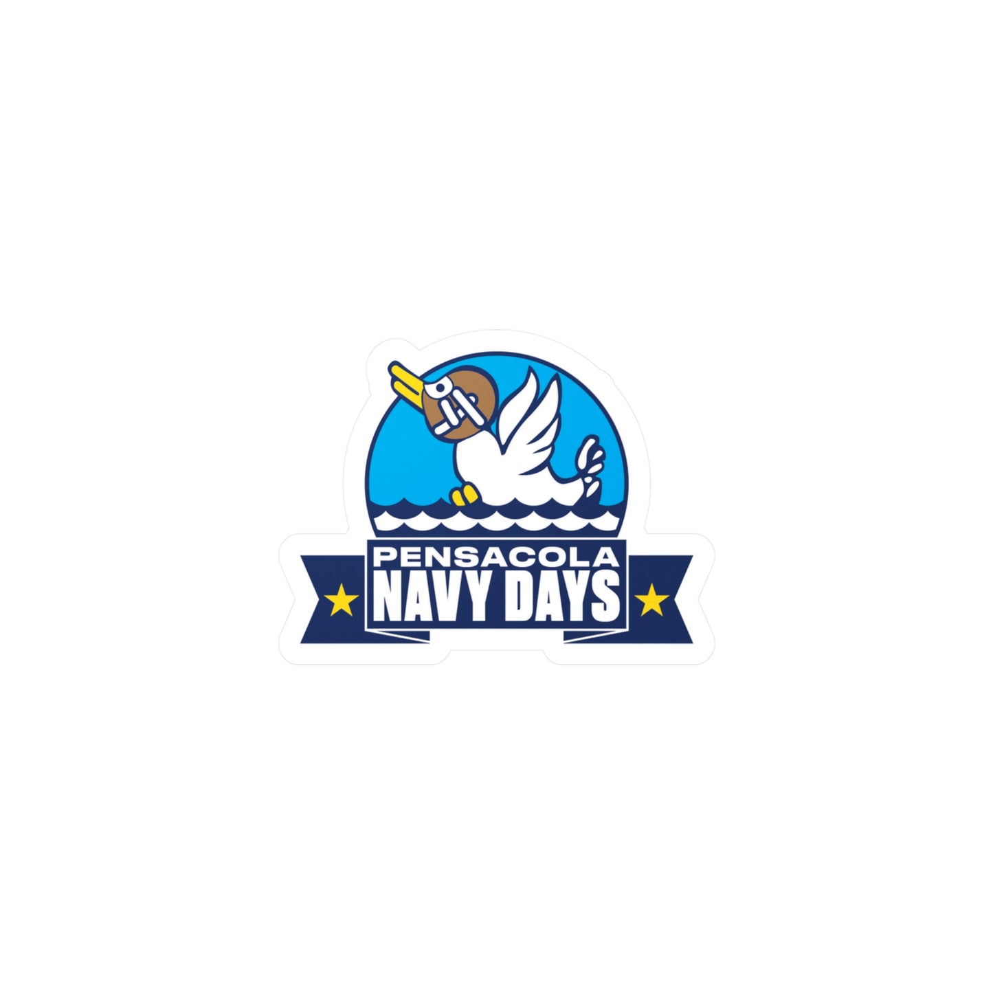 Pensacola Navy Days Kiss-Cut Vinyl Decals - Fun Nautical Stickers for Celebrations